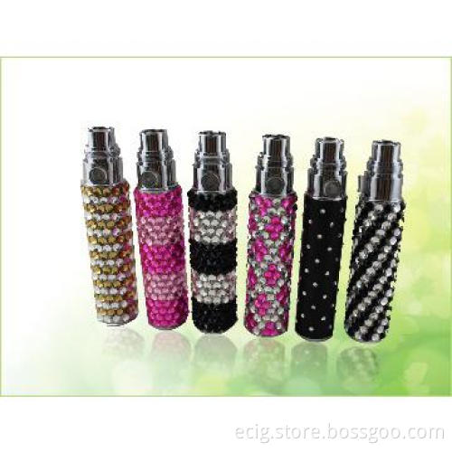 2013 Hottest luxury diamond 650/900/1100 mAh ego battery